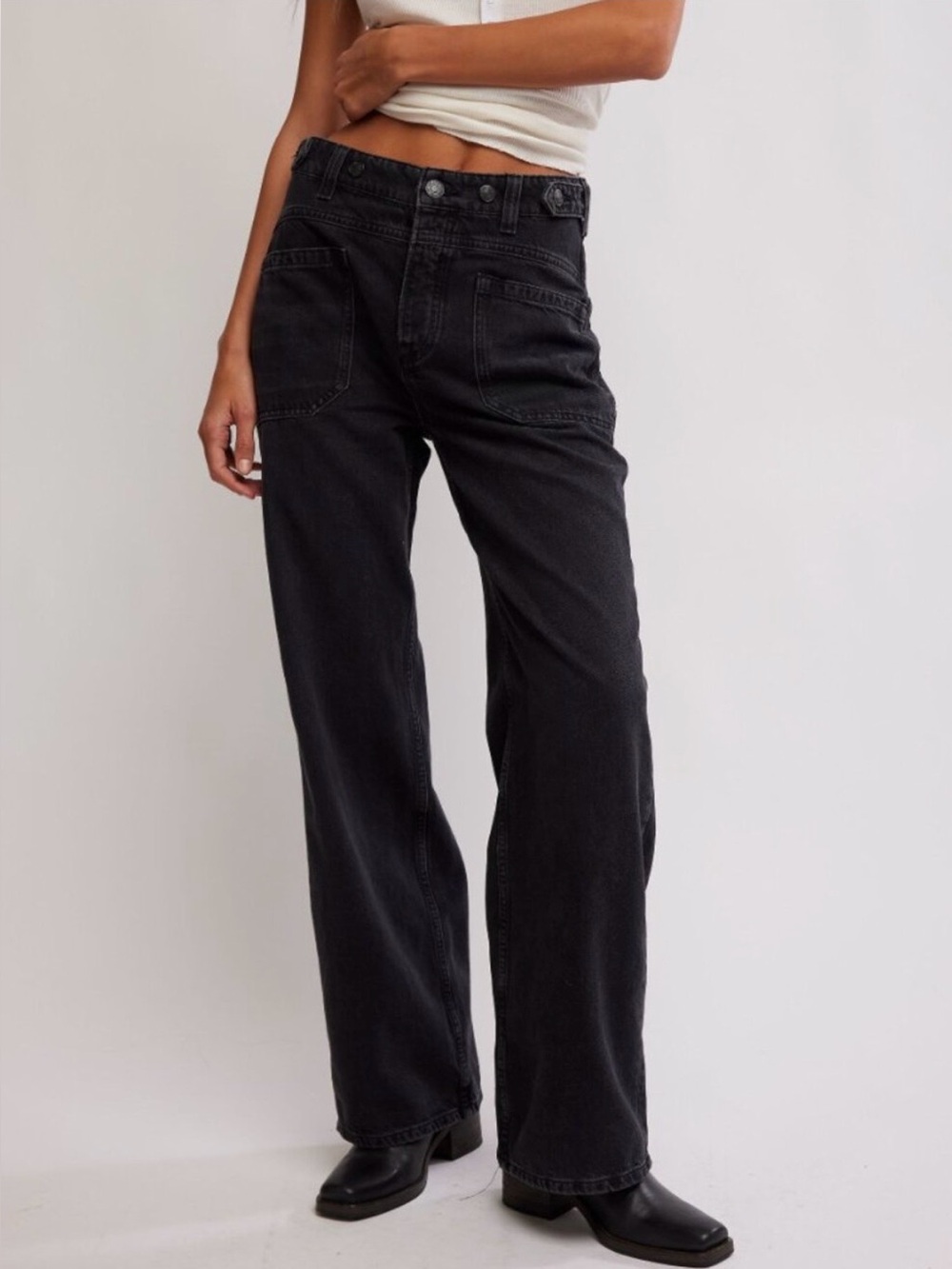 NWT We The Free Palmer Cuffed Jeans